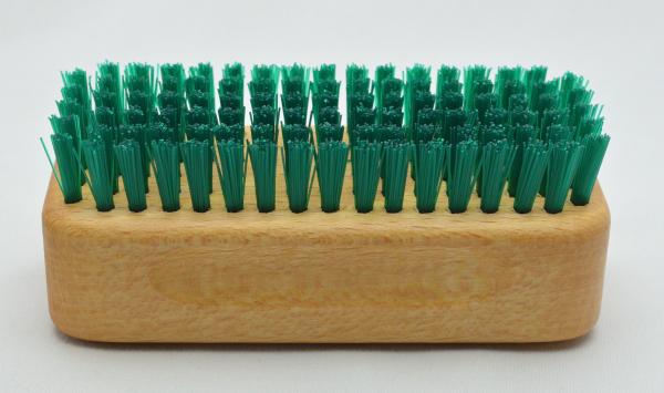 Gärtnerbürste Handwaschbürste, kräftige, robuste Nylonborsten, 6 Reihen, Griffmulde für guten Halt.